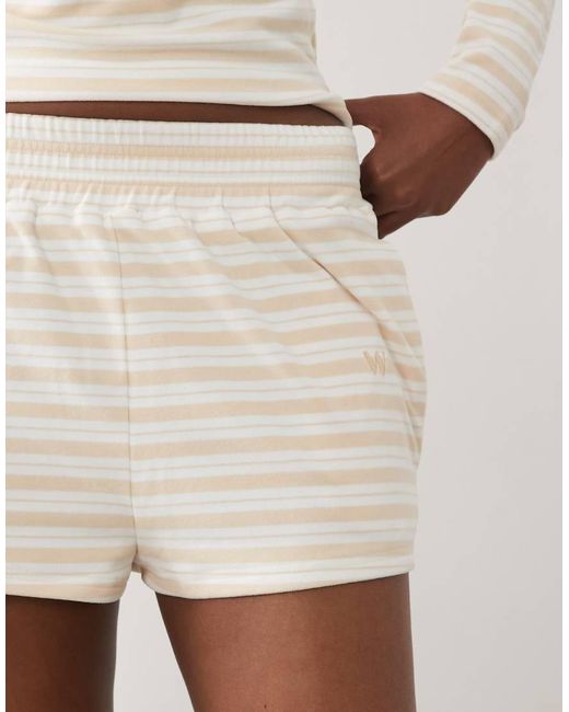 Wanderdoll Natural Frankie Premium Jersey Shorts