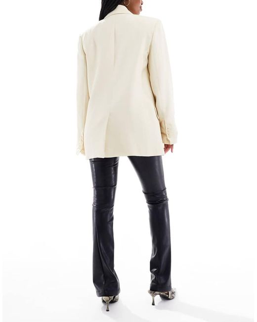 ASOS Natural Skinny Trousers