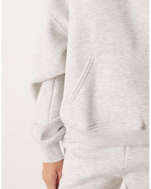 Gina Tricot Natural Co-ord Relaxed Fit Hoodie