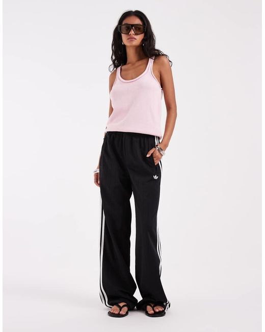 Adidas Originals Black Firebird Loose Track Pants