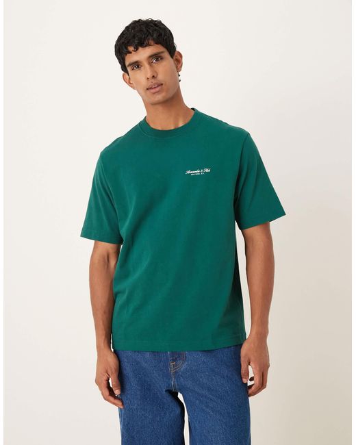 T-shirts manches courtes Abercrombie & Fitch pour homme en coloris Green