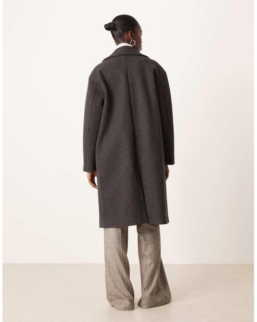 Mango Natural Tailored Coat