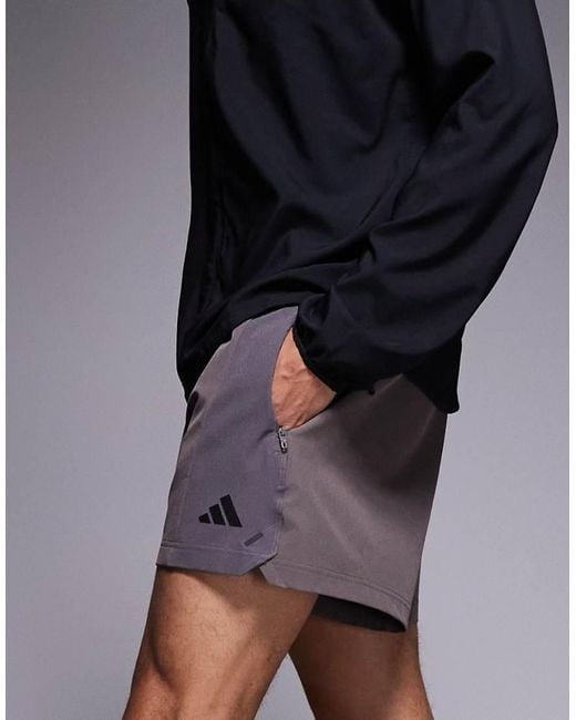 Adidas Originals Blue Adidas Training Power Shorts for men