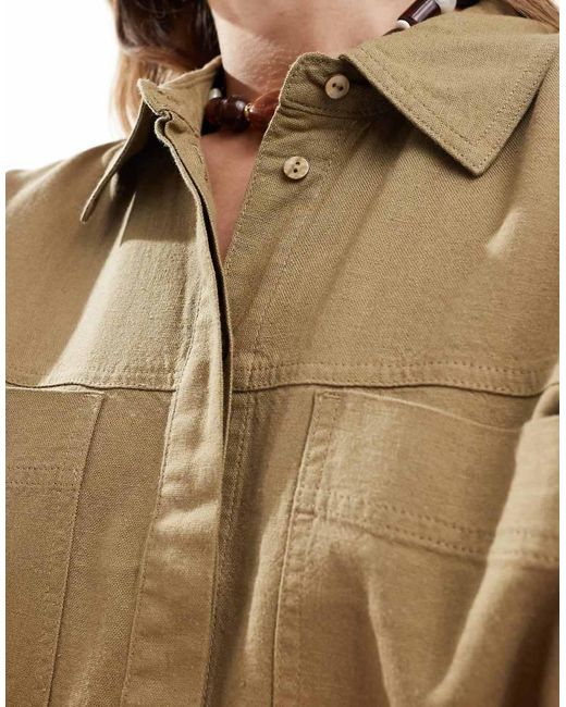 Camicia Multitasche di ONLY in Multicolor