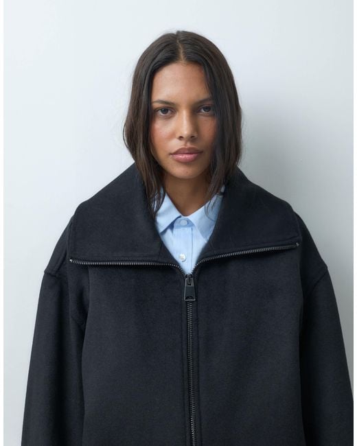 Mango Blue Short Jacket