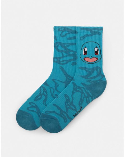 Chaussettes motif carapuce Pull&Bear pour homme en coloris Blue