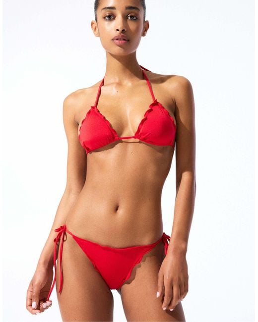 Haut Pull&Bear en coloris Red