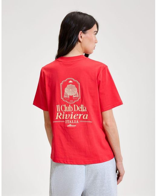 Ellesse Red Citronello Tee