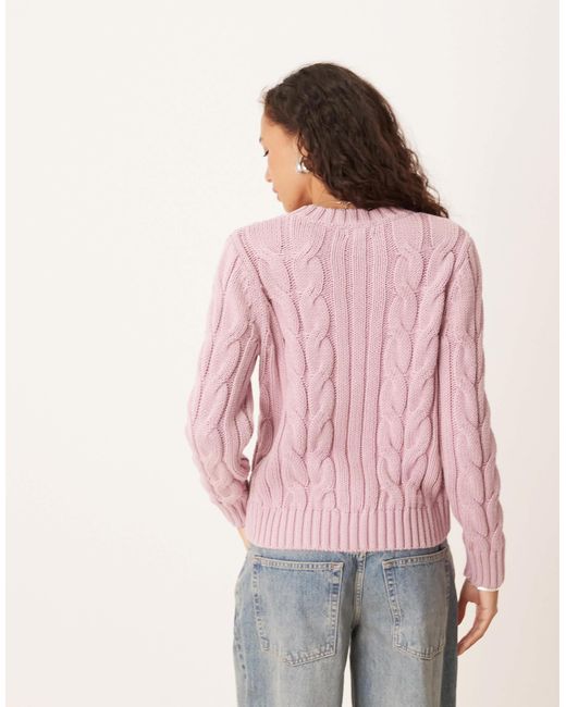 Wrangler Pink – strickpullover
