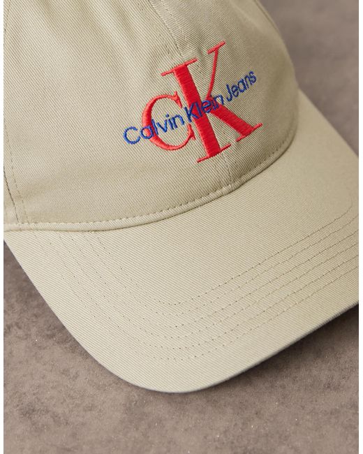 Calvin Klein Brown Logo Cap for men