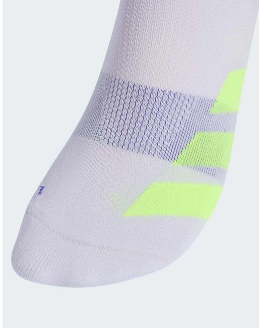 Adidas Originals Purple Running Adizero Calf Sock