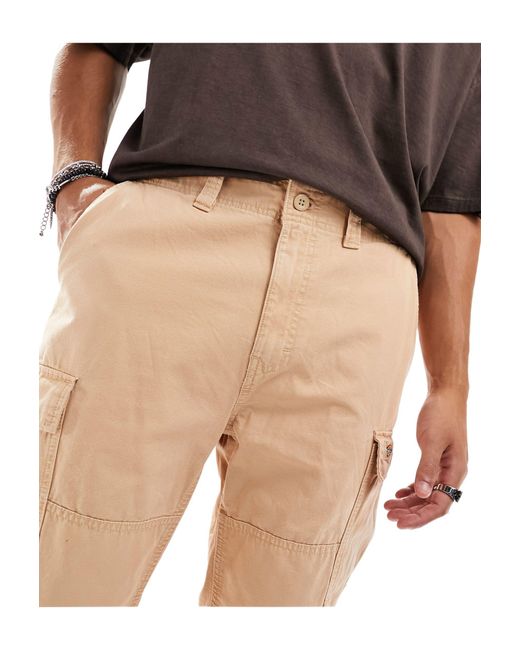 Dickies Natural Johnson Cargo Trousers for men