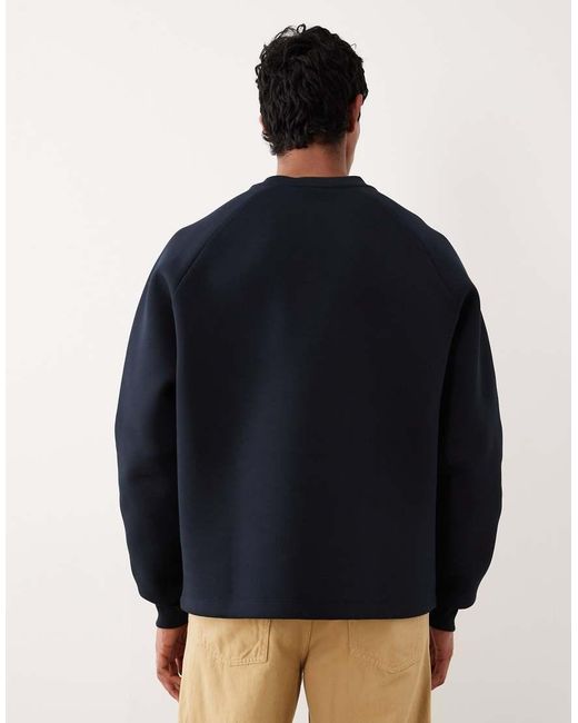 ASOS Blue Heavyweight Sweatshirt for men