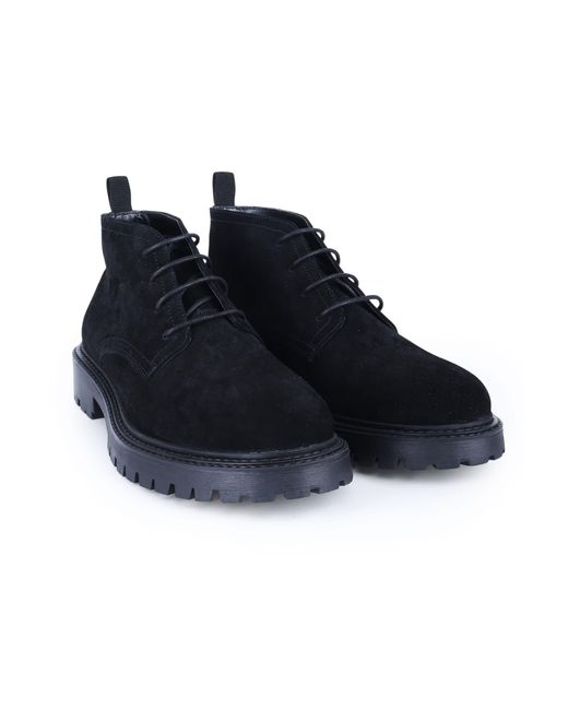 OFF THE HOOK – 'axel' – chukka-schnürstiefel in Black für Herren