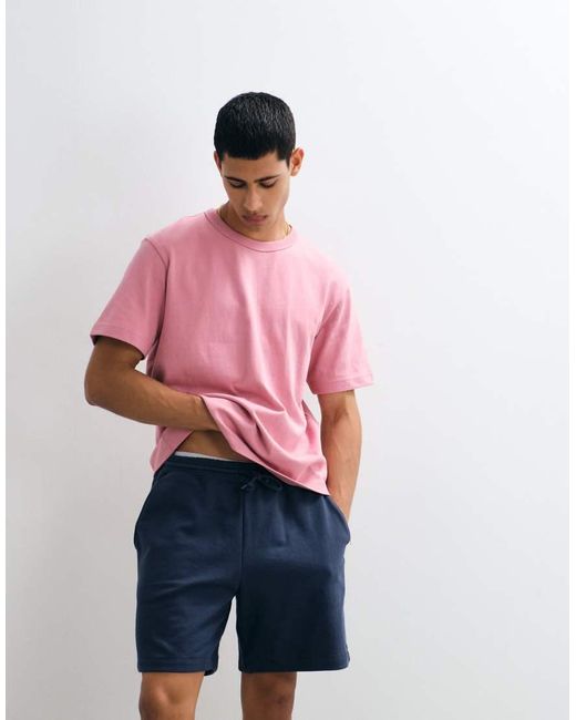 Gap White Tie Waist Shorts Co-Ord for men