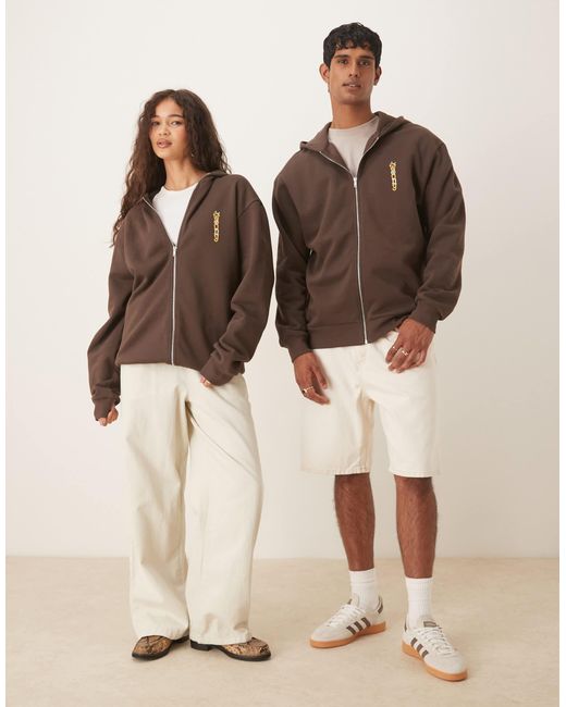 ASOS Brown – disney pixar – oversize-kapuzenjacke
