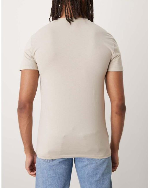 Polo Ralph Lauren Gray 3 Pack Icon Logo Lounge T-shirt for men