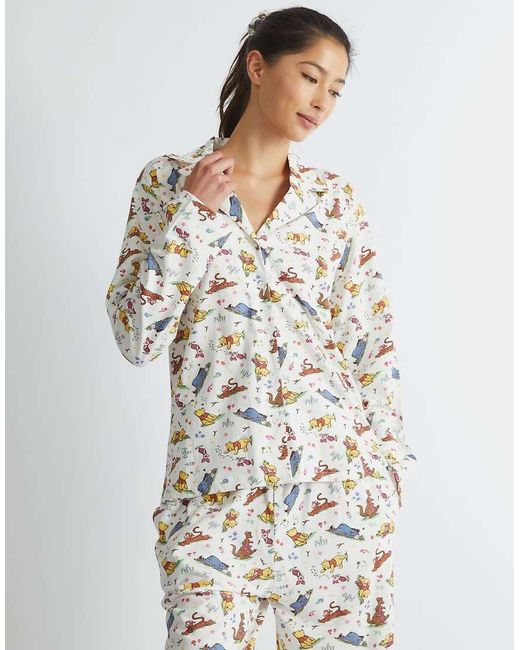 Skinnydip London White London Winnie The Pooh Pyjama Set