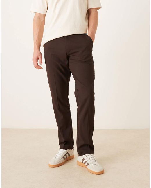 ASOS Gray Smart Slim Pants for men