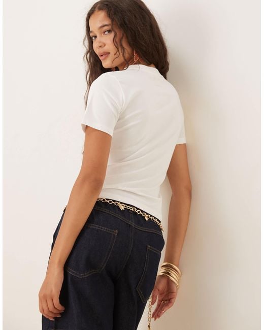 Never Fully Dressed Natural Honey Baby Tee