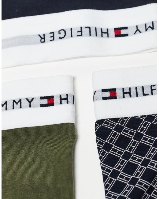 Tommy Hilfiger Green 3 Pack Trunks for men