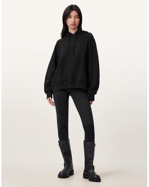 AllSaints Black – fuse talon – kapuzenpullover