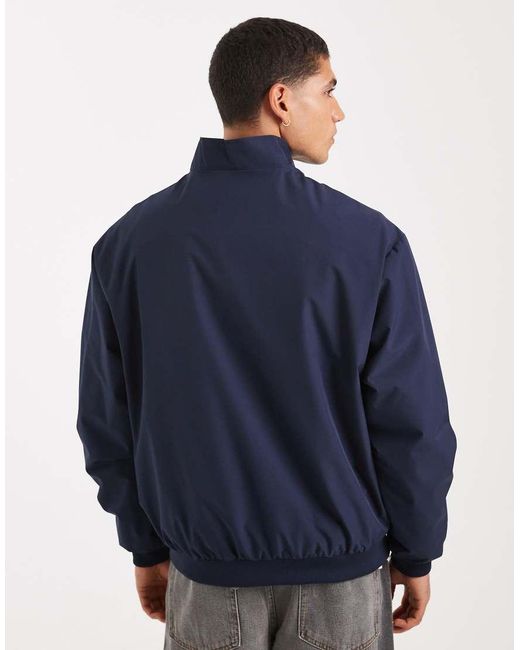 Jack & Jones Blue Harrington Jacket for men