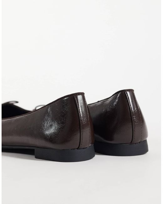 ASOS White Lion Bow Ballets