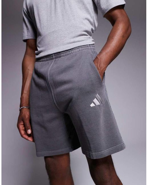 Adidas Originals Gray Adidas Sportswear Shorts for men