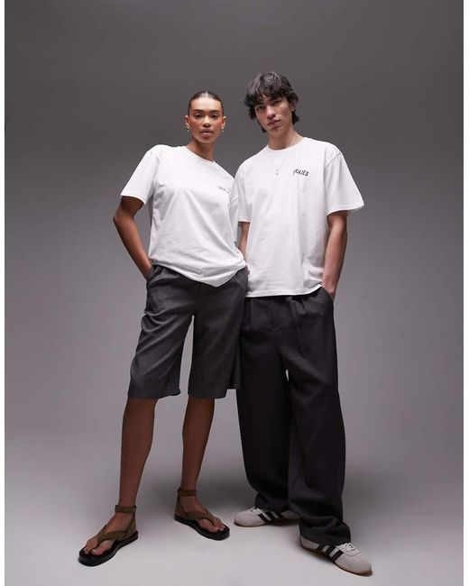 Dickies T-Shirt Met Grafische Slangenprint Op De Achterkant in het White