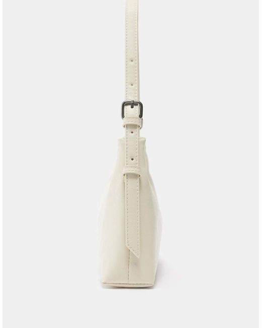 Pull&Bear Natural Shoulder Bag