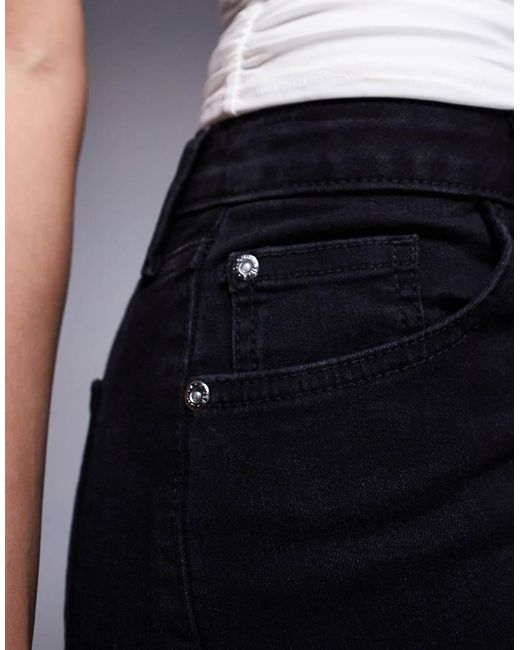 River Island White Hotpant Denim Short