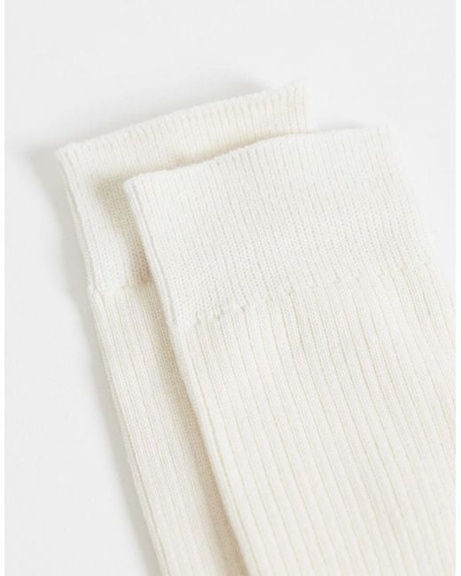 Cotton On Natural Cottonon 4 Pack Quarter Crew Socks
