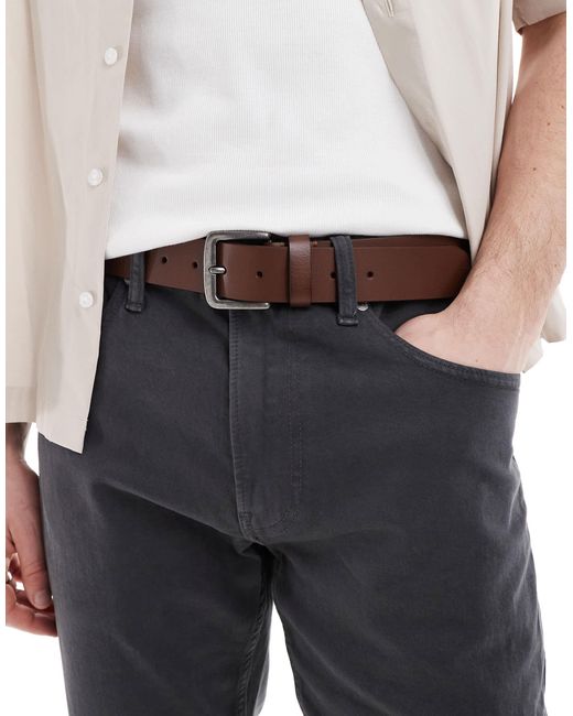 Cotton On Cotton on – ledergürtel in Gray für Herren