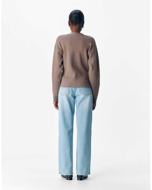Object Blue – strickjacke