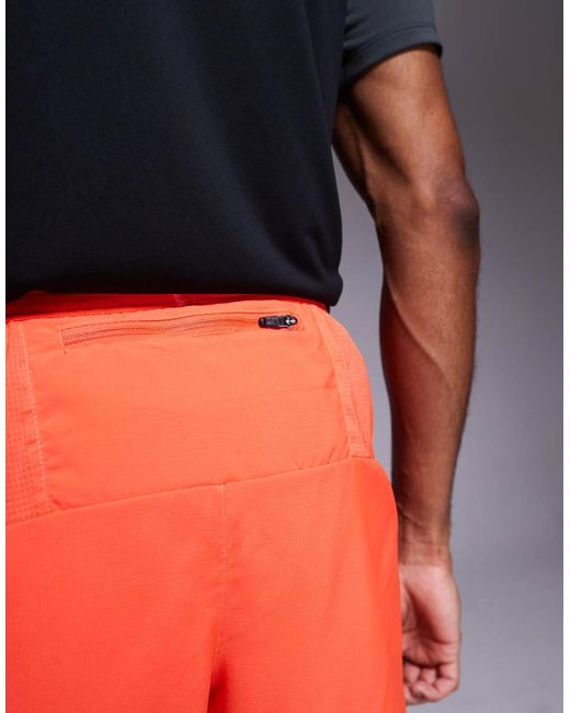 Nike Red Dri-Fit Stride 5 Inch Shorts for men