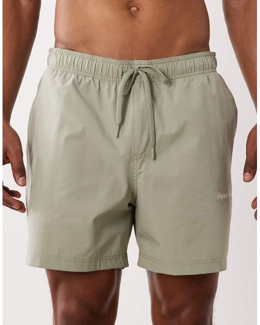 Jack & Jones Green 2 Pack Swim Shorts for men