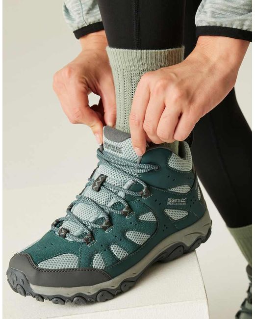 Regatta Green Edgepoint Iv Technical Waterproof Mid Walking Boots