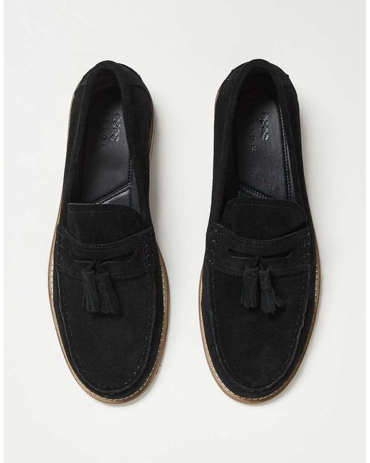 ASOS Black Loafers for men