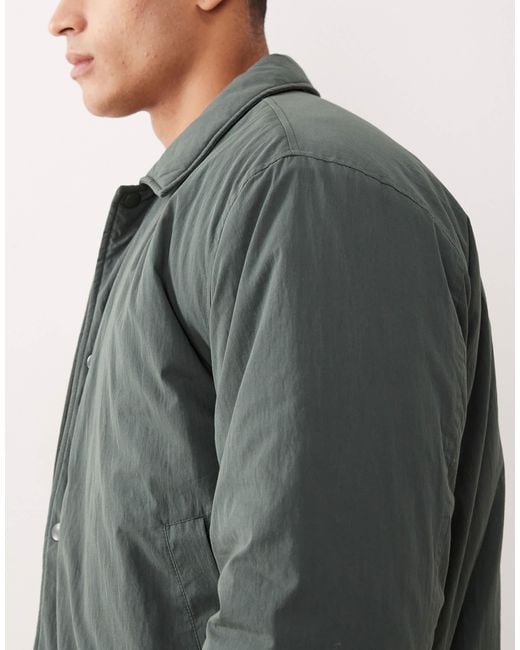 ASOS Gray Bomber Jacket for men