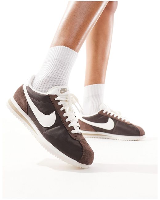 Nike White Cortez Txt Sneakers