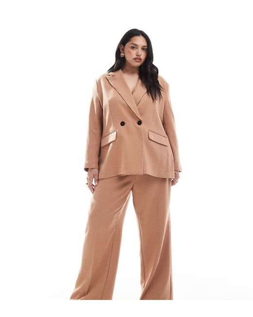 Vero Moda Multicolor Tailored Herringbone Wide Leg Co-Ord Trousers
