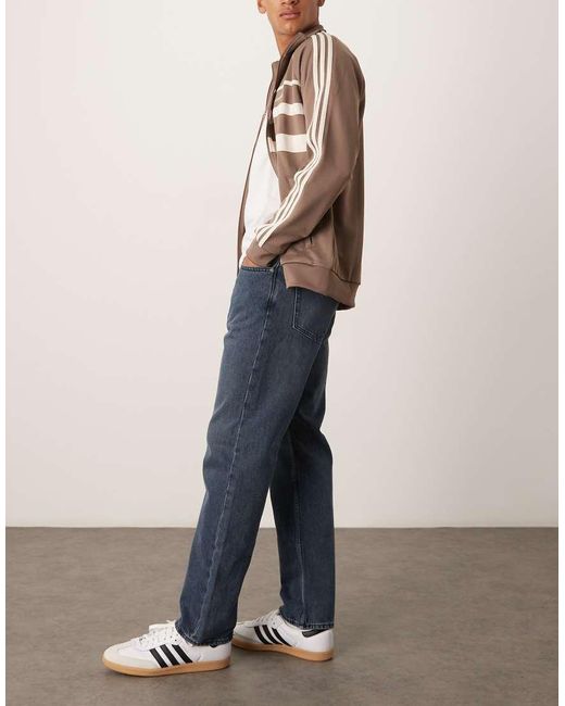 ARKET Gray Ocean Loose Straight Leg Jeans for men