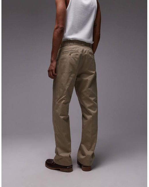 Dickies Gray 247 Regular Relaxed Fit Work Trousers for men
