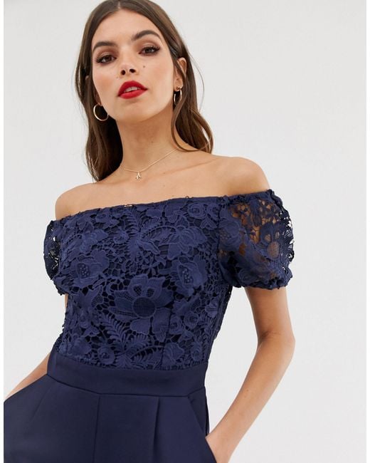 little mistress bardot jumpsuit
