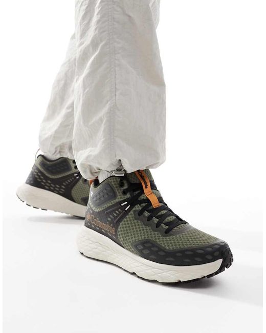 Columbia White Konos Trs Outdry Mid Hiker for men