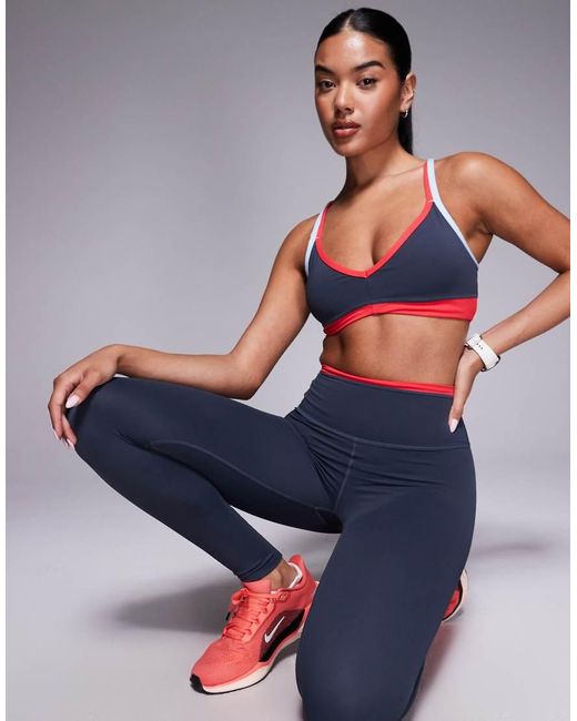 P.E Nation Blue Paramount Sports Bra
