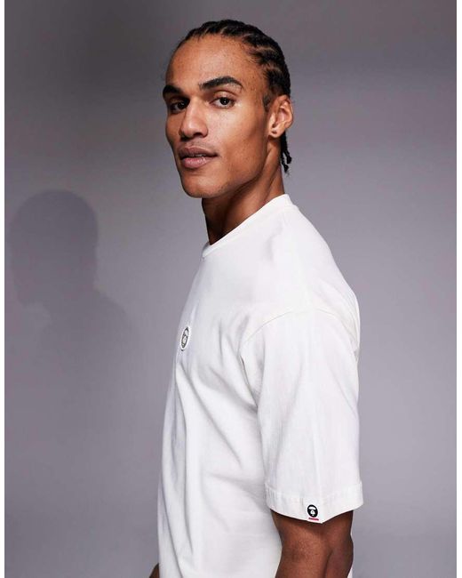 Aape By A Bathing Ape White Aape By A Bathing Ape Aape Now T-shirt for men