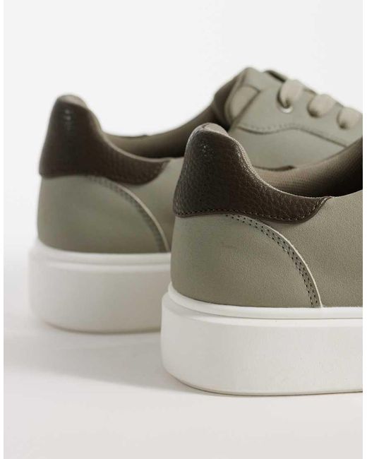 ASOS Green Lace Up Trainers for men