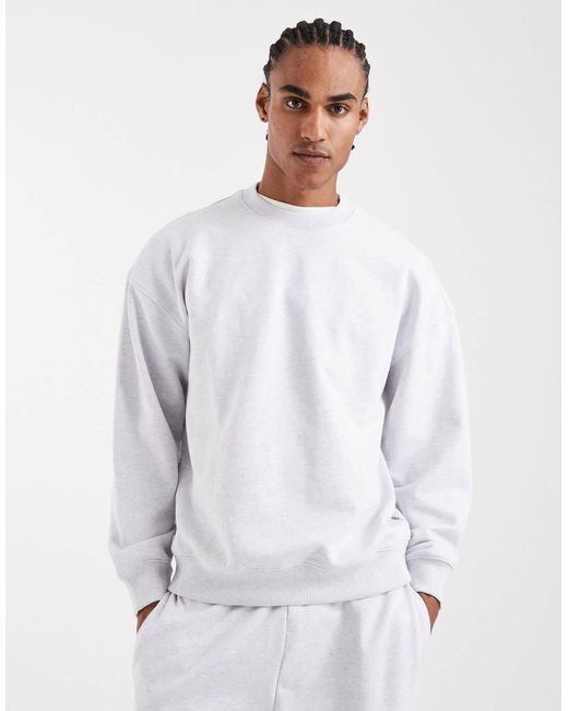 Sweat d'ensemble ras Only & Sons pour homme en coloris White